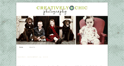 Desktop Screenshot of creativelychicphotography.blogspot.com