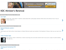Tablet Screenshot of kdcministersrenewal.blogspot.com