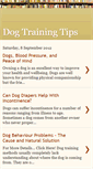 Mobile Screenshot of freedogtrainingtips200.blogspot.com