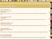 Tablet Screenshot of freedogtrainingtips200.blogspot.com