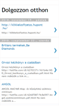 Mobile Screenshot of dolgozzonotthon-bnmarika1214.blogspot.com