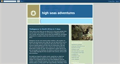 Desktop Screenshot of highseasadventures.blogspot.com
