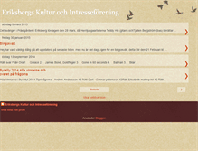 Tablet Screenshot of eriksbergskulturintresseforening.blogspot.com