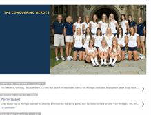 Tablet Screenshot of conqueringheroes.blogspot.com