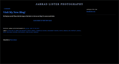 Desktop Screenshot of jarradlisterphotography.blogspot.com