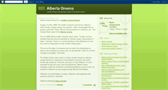 Desktop Screenshot of albertagreens.blogspot.com