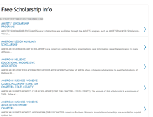 Tablet Screenshot of freescholarshipinfo.blogspot.com