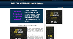 Desktop Screenshot of latestfifaworldcup.blogspot.com