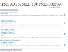 Tablet Screenshot of latestfifaworldcup.blogspot.com