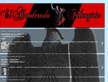 Tablet Screenshot of elabanderadofalangista.blogspot.com