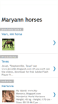 Mobile Screenshot of marehorse.blogspot.com