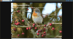 Desktop Screenshot of native2sussexbirding.blogspot.com