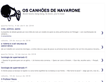 Tablet Screenshot of canhoes.blogspot.com