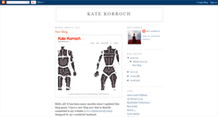 Desktop Screenshot of katekorroch.blogspot.com