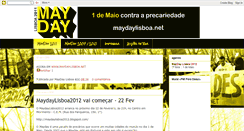 Desktop Screenshot of maydaylisboa2011.blogspot.com