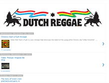Tablet Screenshot of dutchreggae.blogspot.com