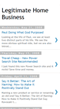 Mobile Screenshot of legithomebusiness.blogspot.com