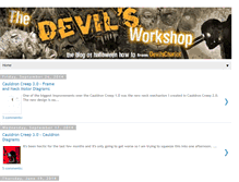 Tablet Screenshot of devilschariot.blogspot.com
