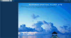 Desktop Screenshot of neshamahspiritualplanet.blogspot.com