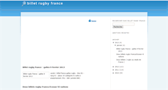 Desktop Screenshot of billetfrance-48.blogspot.com