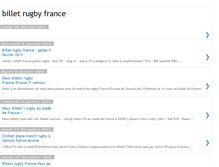 Tablet Screenshot of billetfrance-48.blogspot.com