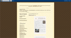 Desktop Screenshot of aaacarmelitas.blogspot.com