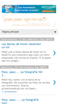 Mobile Screenshot of pasopasoquemecaso.blogspot.com