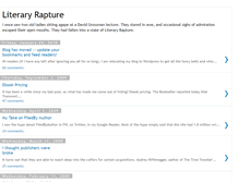 Tablet Screenshot of literaryrapture.blogspot.com
