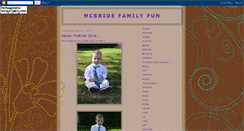 Desktop Screenshot of mcbridefamilyfun.blogspot.com