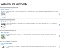 Tablet Screenshot of cyclingforthecommunity-reading.blogspot.com