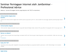 Tablet Screenshot of jomseminar-perniagaan-internet-boleh.blogspot.com