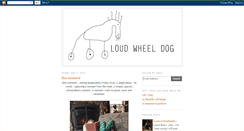 Desktop Screenshot of loudwheeldog.blogspot.com