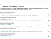 Tablet Screenshot of cheaptraveler.blogspot.com