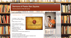 Desktop Screenshot of pastorsquires.blogspot.com