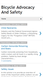 Mobile Screenshot of bicycleadvocacyandsafety.blogspot.com
