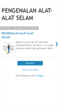 Mobile Screenshot of alatselam.blogspot.com