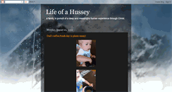 Desktop Screenshot of lifeofahussey.blogspot.com