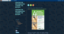 Desktop Screenshot of centroinformacionjuvenilestepa.blogspot.com