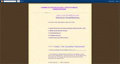 Desktop Screenshot of formaciotranspersonal.blogspot.com