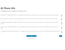Tablet Screenshot of 4gphoneinfo.blogspot.com