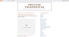 Desktop Screenshot of escutas-telefonicas.blogspot.com