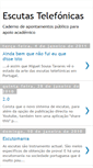 Mobile Screenshot of escutas-telefonicas.blogspot.com