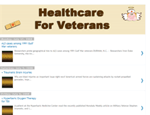 Tablet Screenshot of healthcareforveterans.blogspot.com