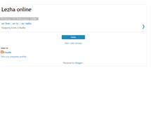 Tablet Screenshot of lezhaonline.blogspot.com