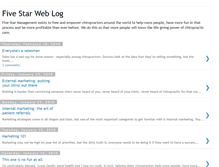 Tablet Screenshot of myfivestar.blogspot.com