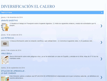 Tablet Screenshot of cursodiverelcalero.blogspot.com