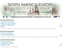 Tablet Screenshot of airportconferencepoland.blogspot.com