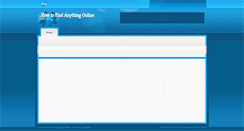 Desktop Screenshot of howtofindanythingonline.blogspot.com