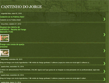 Tablet Screenshot of cantinhodojorge-jorge.blogspot.com