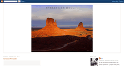 Desktop Screenshot of cyclinginhell.blogspot.com